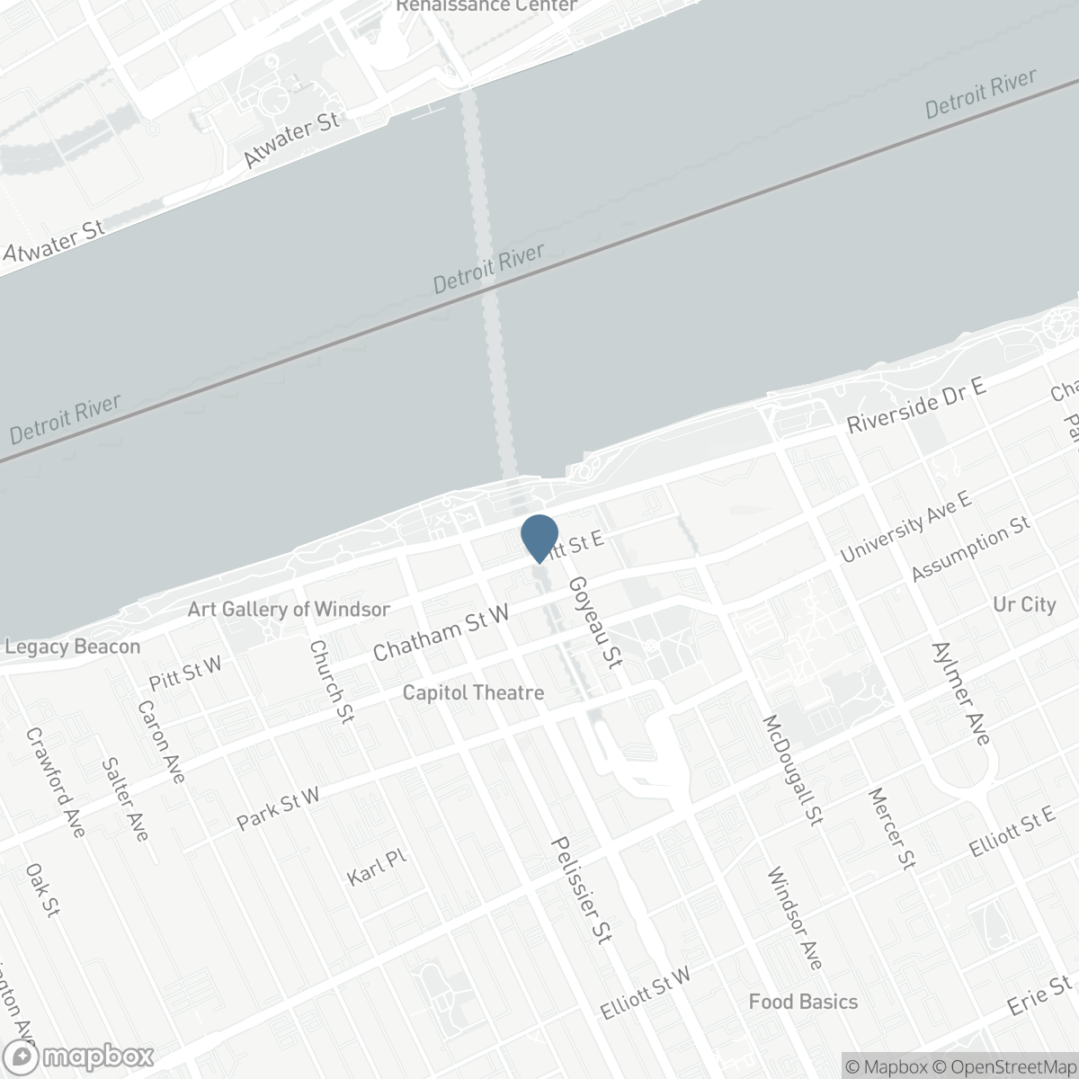 75 RIVERSIDE DRIVE Unit# 906, Windsor, Ontario N9A 7C4